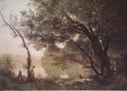 Jean Baptiste Camille  Corot, Souvenir de Mortefontaine (mk11)